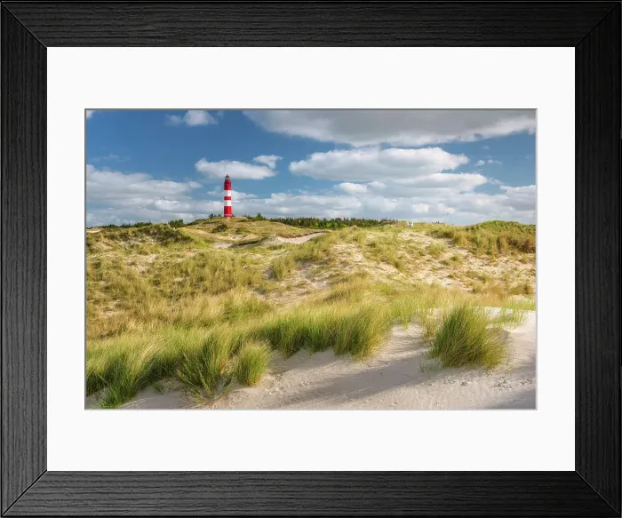 Framed Print : Lighthouse in the dunes, Amrum island, National Park Schleswig-Holsteinisches Wattenmeer, Amrum island, North Sea, North Friesland, Germany, Europe Framed Print : Lighthouse in the dunes, Amrum island, National Park Schleswig-Holsteinisches Wattenmeer, Amrum island, North Sea, North Friesland, Germany, Europe