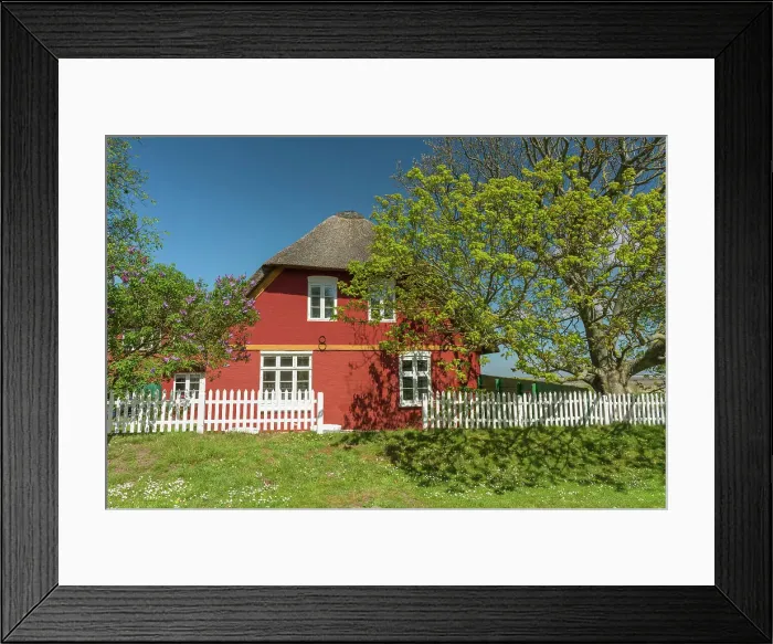 Framed Print : Friesian house in Nebel. Amrum island, Wadden sear, North Sea, North Friesland, Germany, Europe Framed Print : Friesian house in Nebel. Amrum island, Wadden sear, North Sea, North Friesland, Germany, Europe