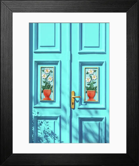 Framed Print : Traditional house door, Halki Island, Dodecanese Islands, Greeece Framed Print : Traditional house door, Halki Island, Dodecanese Islands, Greeece
