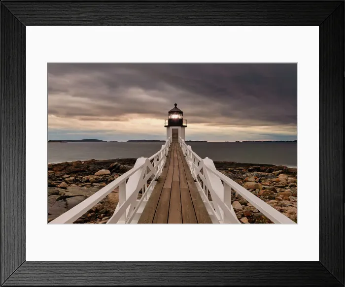 Framed Print : Marshall Point Lighthouse, Port Clyde, Maine, USA Framed Print : Marshall Point Lighthouse, Port Clyde, Maine, USA