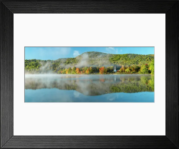 Framed Print : Crystal Lake Reflections, Eaton Center, New Hampshire, USA Framed Print : Crystal Lake Reflections, Eaton Center, New Hampshire, USA