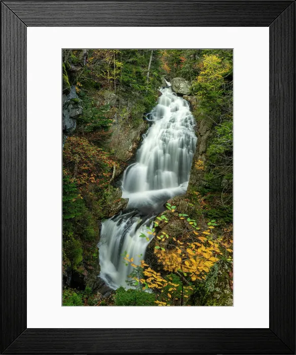 Framed Print : Crystal Cascade, Pinkham Notch, New Hampshire, New England, USA Framed Print : Crystal Cascade, Pinkham Notch, New Hampshire, New England, USA