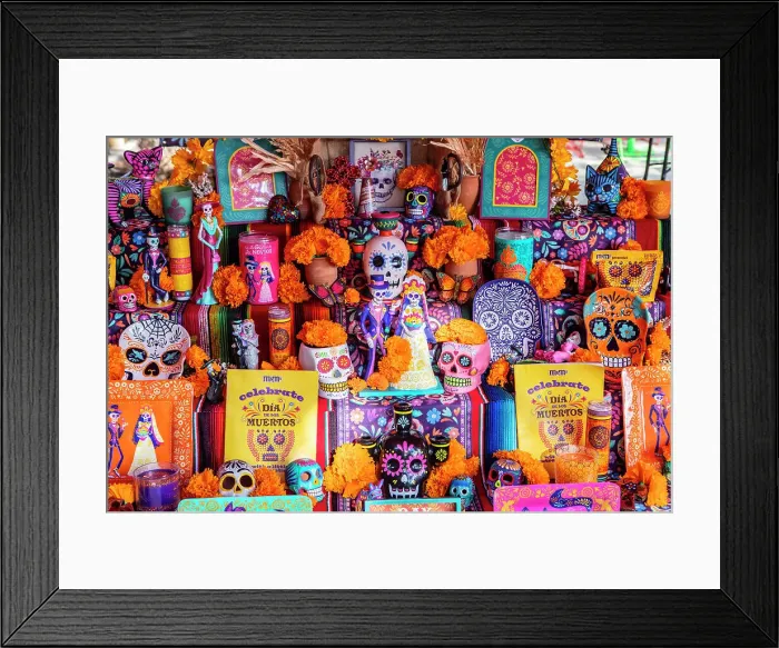 Framed Print : Day of the Dead Festival, San Antonio, Texas, USA