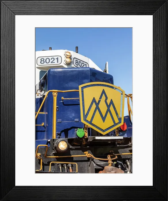 Framed Print : Rocky Mountaineer Train, Glenwood Springs, Colorado, USA Framed Print : Rocky Mountaineer Train, Glenwood Springs, Colorado, USA