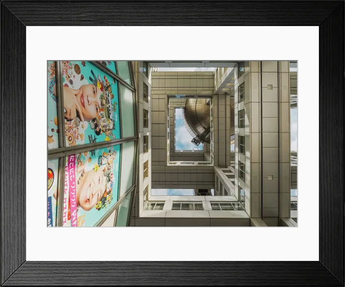 Framed Print : Fuji Broadcasting Center, Tokyo, Japan Framed Print : Fuji Broadcasting Center, Tokyo, Japan