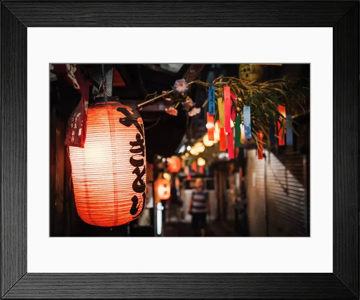 Framed Print : Omoide Yokocho is a maze of small alleys filled with izakaya restaurants, Tokyo, Japan Framed Print : Omoide Yokocho is a maze of small alleys filled with izakaya restaurants, Tokyo, Japan