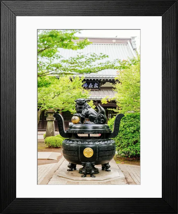Framed Print : Gotokuji temple near Tokyo, Japan Japan Framed Print : Gotokuji temple near Tokyo, Japan Japan