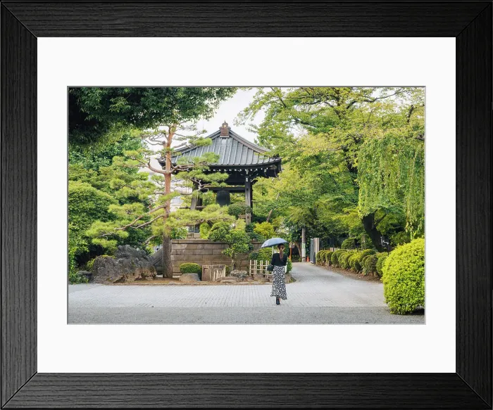 Framed Print : Gotokuji temple near Tokyo, Japan Japan