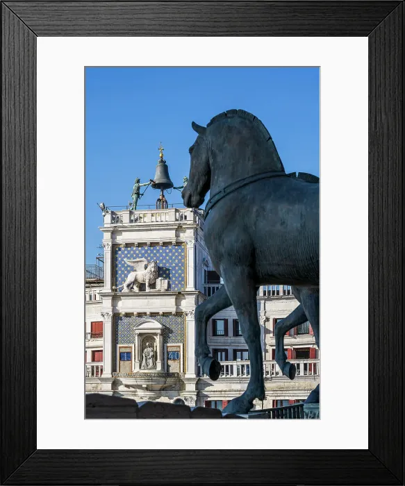 Framed Print : St Mark's Clocktower (Torre dell'Orologio), Venice, Veneto, Italy Framed Print : St Mark's Clocktower (Torre dell'Orologio), Venice, Veneto, Italy