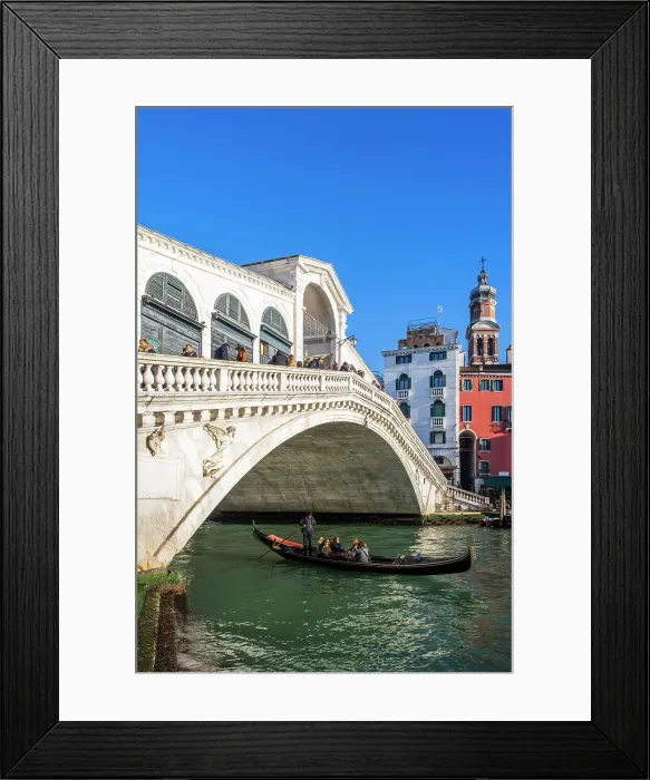 Framed Print : Rialto Bridge (Ponte di Rialto), Venice, Veneto, Italy Framed Print : Rialto Bridge (Ponte di Rialto), Venice, Veneto, Italy