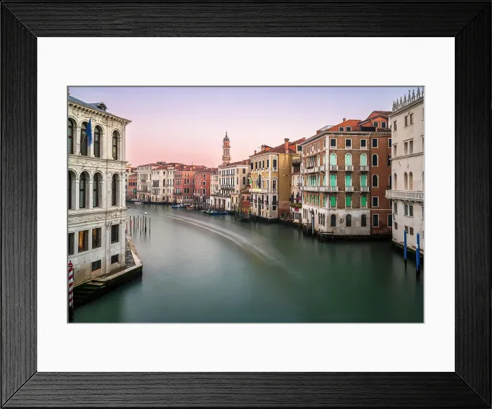Framed Print : Grand Canal, Venice, Veneto, Italy