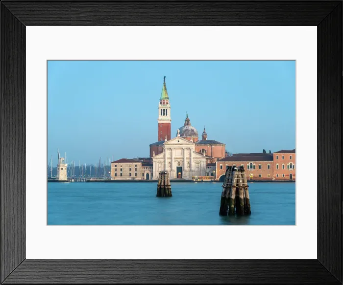 Framed Print : Church of San Giorgio Maggiore at dusk, Venice, Veneto, Italy Framed Print : Church of San Giorgio Maggiore at dusk, Venice, Veneto, Italy