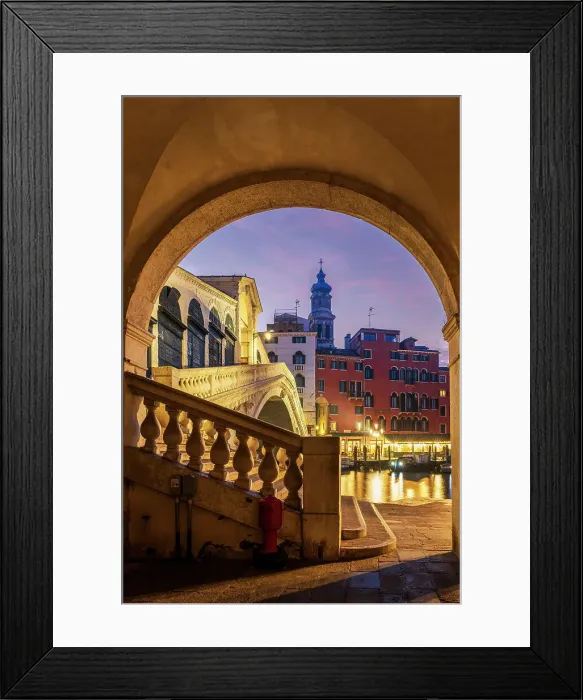 Framed Print : Rialto Bridge (Ponte di Rialto), Venice, Veneto, Italy Framed Print : Rialto Bridge (Ponte di Rialto), Venice, Veneto, Italy