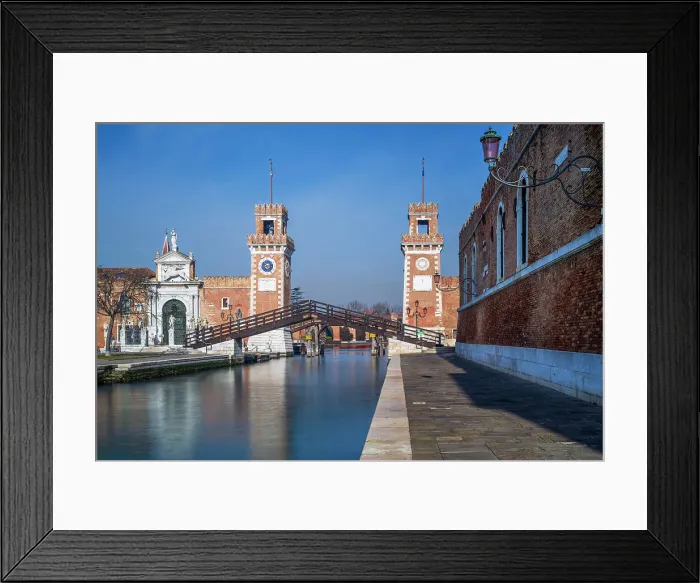 Framed Print : Venetian Arsenal, Venice, Veneto, Italy Framed Print : Venetian Arsenal, Venice, Veneto, Italy