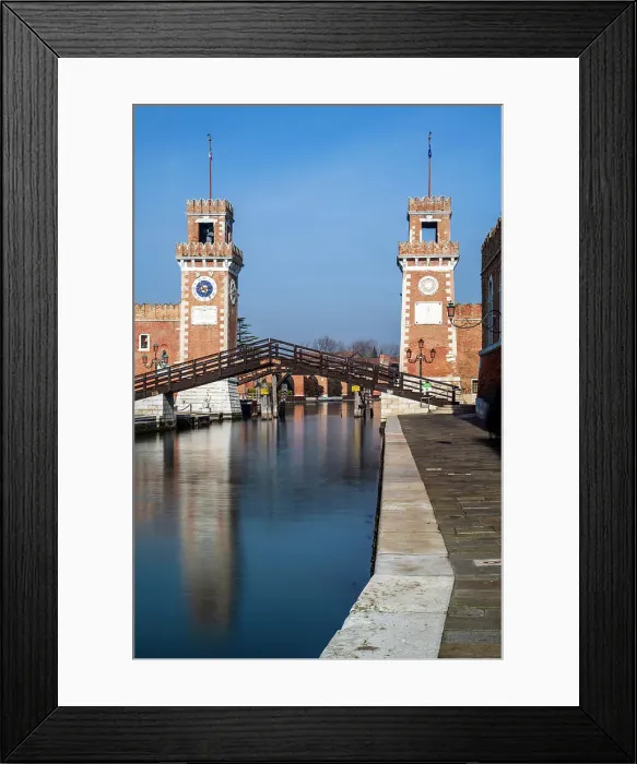 Framed Print : Venetian Arsenal, Venice, Veneto, Italy Framed Print : Venetian Arsenal, Venice, Veneto, Italy