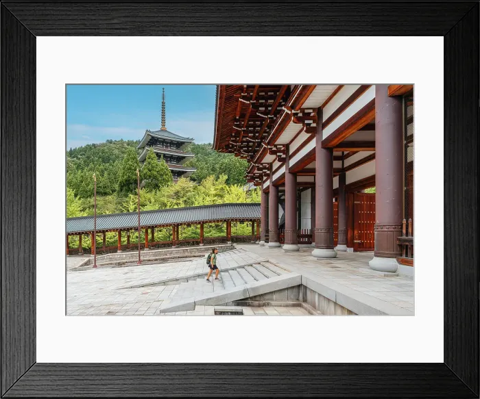 Framed Print : Katsuyama, Seidaiji Temple is home to the Echizen Great Buddha and 1, 281 smaller Buddha statues lining the walls of the Butsuden building. Japan Framed Print : Katsuyama, Seidaiji Temple is home to the Echizen Great Buddha and 1, 281 smaller Buddha statues lining the walls of the Butsuden building. Japan