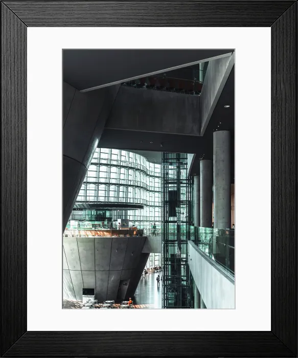 Framed Print : Modern architecture, National Art Center, Roppongi, Tokyo, Japan Framed Print : Modern architecture, National Art Center, Roppongi, Tokyo, Japan