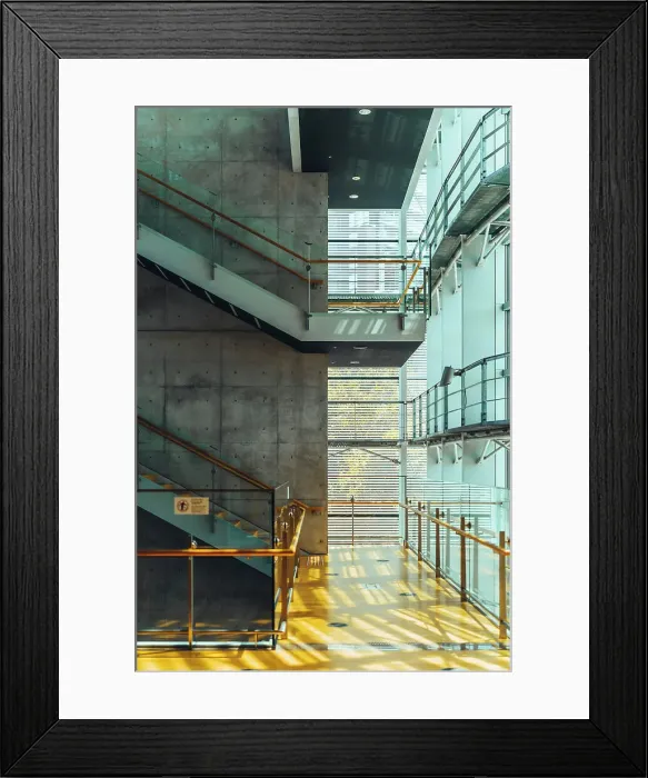 Framed Print : Modern architecture, National Art Center, Roppongi, Tokyo, Japan Framed Print : Modern architecture, National Art Center, Roppongi, Tokyo, Japan