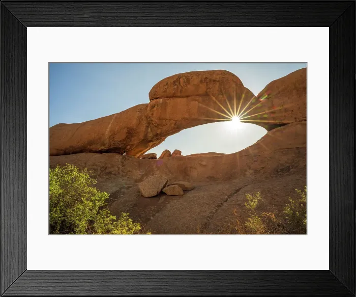 Framed Print : Africa, Namibia. The rock arch near to the Spitzkoppe Framed Print : Africa, Namibia. The rock arch near to the Spitzkoppe