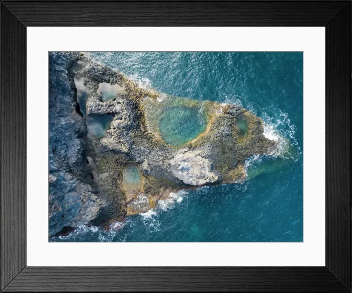 Framed Print : Spain, Canary Islands, La Palma, Fuencaliente, Natural pool on the Zamora coast Framed Print : Spain, Canary Islands, La Palma, Fuencaliente, Natural pool on the Zamora coast