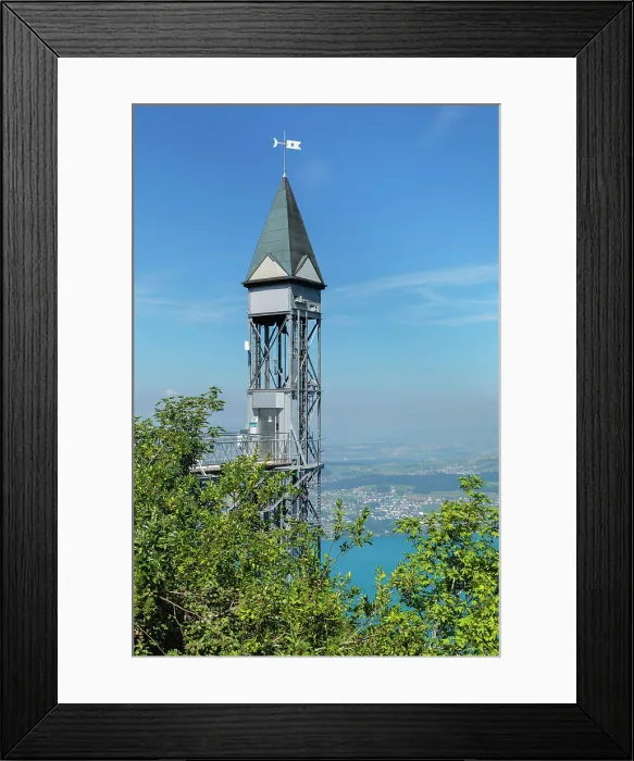 Framed Print : Hammetschwand Lift on Buergenstock Mountain, Canton Niewalden, Lake Lucerne, Switzerland Framed Print : Hammetschwand Lift on Buergenstock Mountain, Canton Niewalden, Lake Lucerne, Switzerland