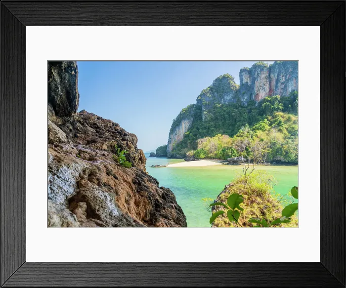 Framed Print : Looking at Rai Island, Krabi, Thailand Framed Print : Looking at Rai Island, Krabi, Thailand