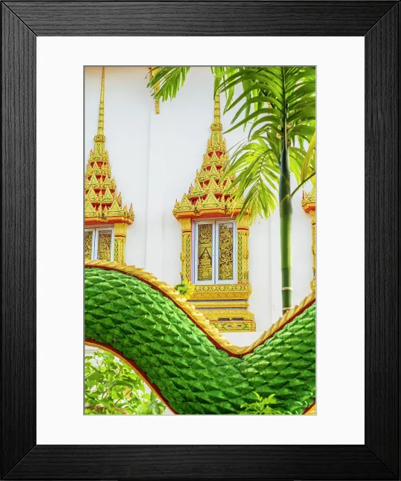 Framed Print : Wat Karon, Karon, Phuket, Thailand