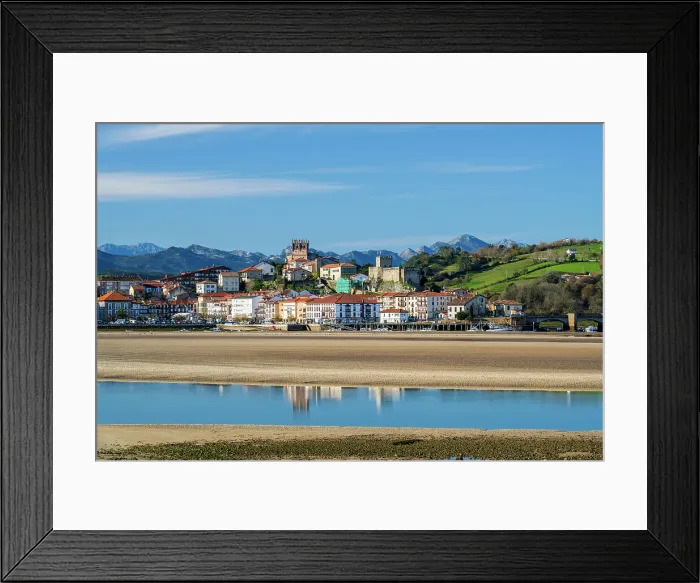 Framed Print : San Vicente de la Barquera, Cantabria, Spain Framed Print : San Vicente de la Barquera, Cantabria, Spain