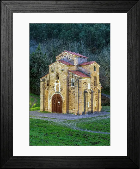 Framed Print : Church of San Miguel de Lillo, Oviedo, Asturias, Spain Framed Print : Church of San Miguel de Lillo, Oviedo, Asturias, Spain