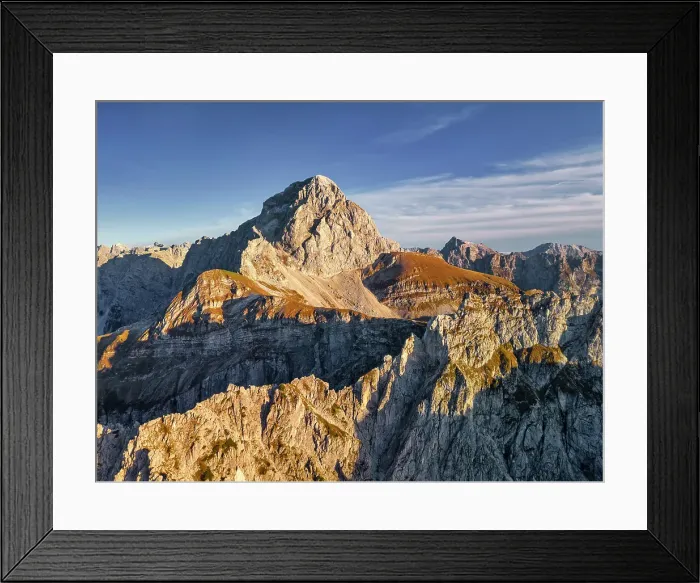 Framed Print : Mount Mangart, Julian Alps, Triglav National Park, Slovenia, Europe Framed Print : Mount Mangart, Julian Alps, Triglav National Park, Slovenia, Europe