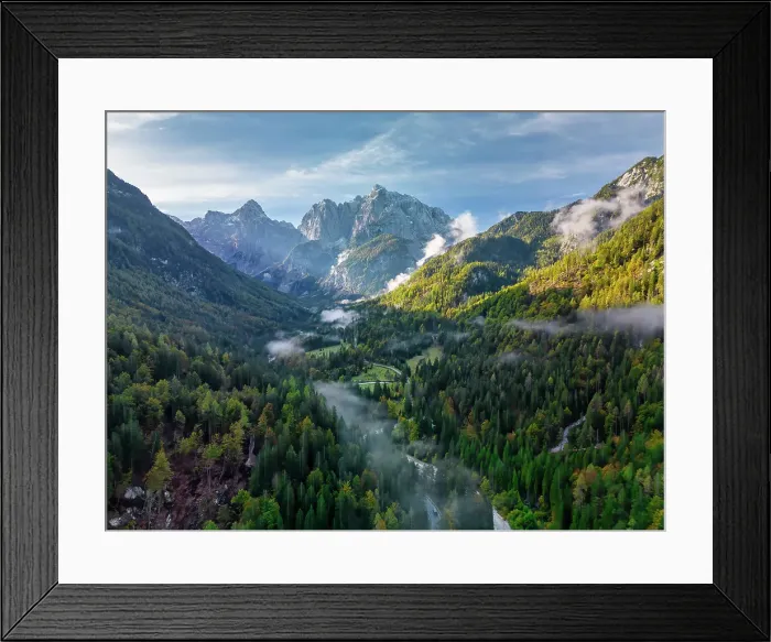 Framed Print : Julian Alps, Kranska Gora, Slovenia, Europe Framed Print : Julian Alps, Kranska Gora, Slovenia, Europe