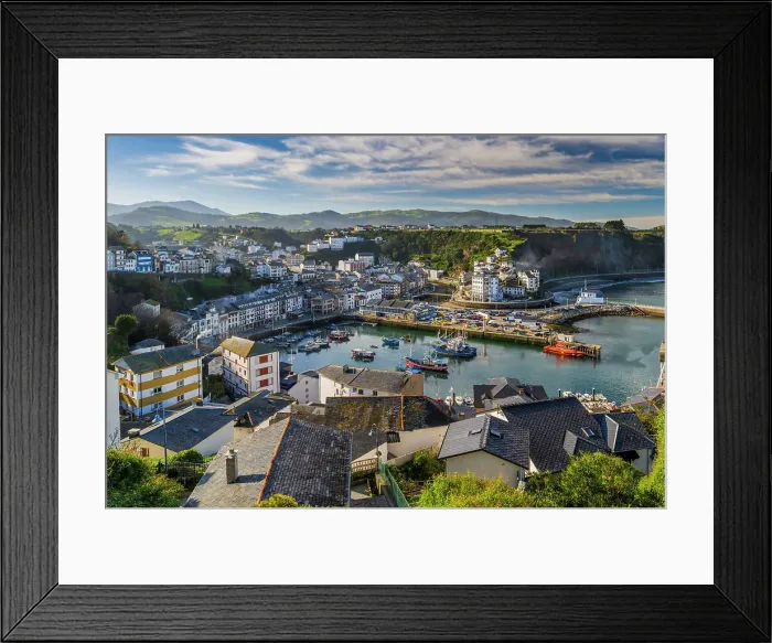 Framed Print : Luarca, Asturias, Spain Framed Print : Luarca, Asturias, Spain