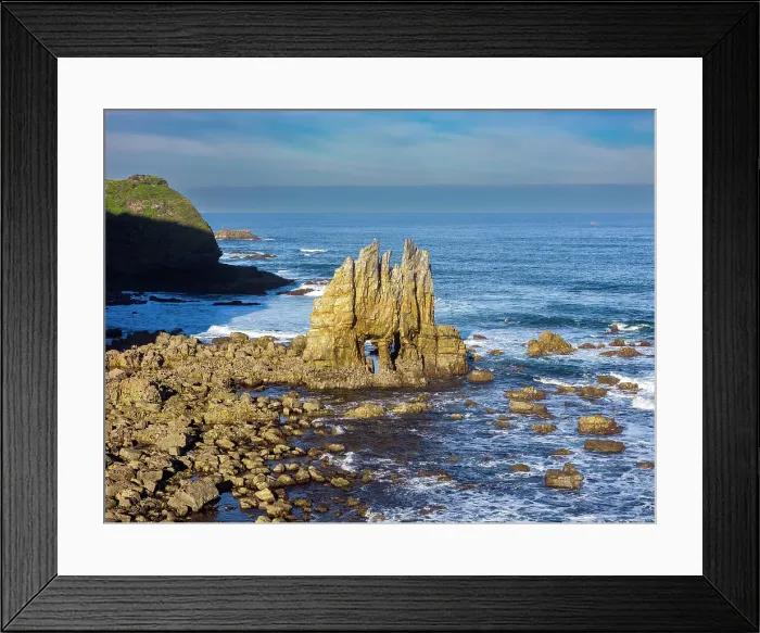 Framed Print : Playa de Portizuelo, Luarca, Asturias, Spain Framed Print : Playa de Portizuelo, Luarca, Asturias, Spain