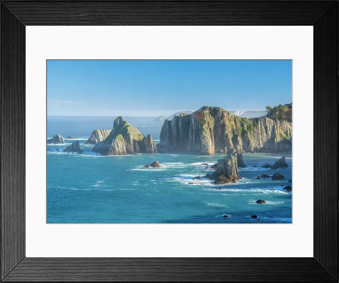 Framed Print : Playa del Silencio, Cudillero, Asturias, Spain Framed Print : Playa del Silencio, Cudillero, Asturias, Spain