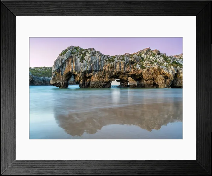 Framed Print : Playa de Cuevas del Mar, Llanes, Asturias, Spain Framed Print : Playa de Cuevas del Mar, Llanes, Asturias, Spain