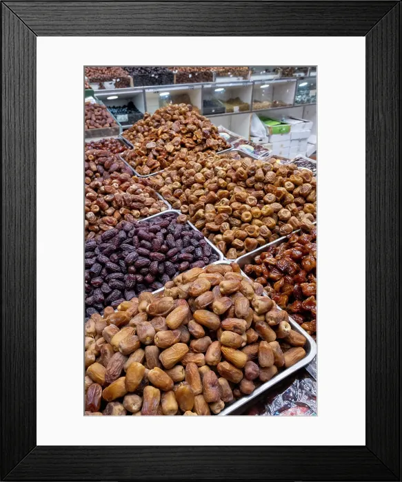 Framed Print : Shop selling dates, Souq Al Alawi, Al-Balad (historic old town), UNESCO World Heritage Site, Jeddah, Makkah Province, Saudi Arabia Framed Print : Shop selling dates, Souq Al Alawi, Al-Balad (historic old town), UNESCO World Heritage Site, Jeddah, Makkah Province, Saudi Arabia