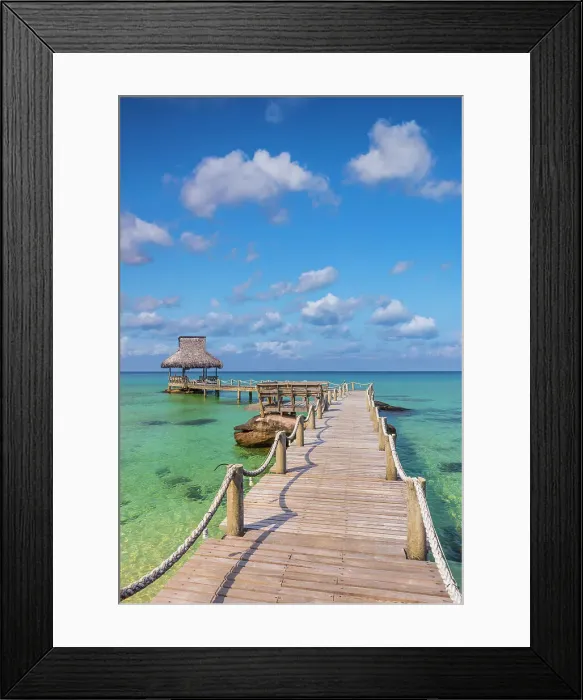 Framed Print : Tropical beach on an Island nr Ko Chang, Thailand Framed Print : Tropical beach on an Island nr Ko Chang, Thailand