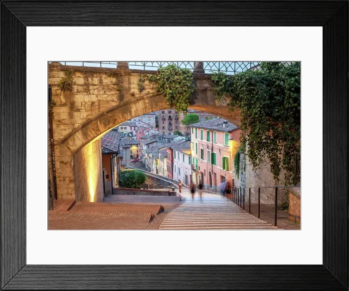 Framed Print : The Medieval aqueduct in Perugia, Umbria region, Italy Framed Print : The Medieval aqueduct in Perugia, Umbria region, Italy