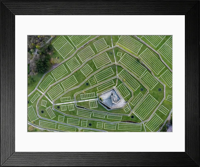 Framed Print : Futa German military cemetery at Futa Pass, Firenzuola, Florence province Framed Print : Futa German military cemetery at Futa Pass, Firenzuola, Florence province