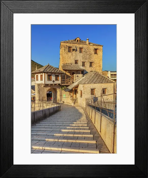 Framed Print : Mostar, Bosnia Framed Print : Mostar, Bosnia