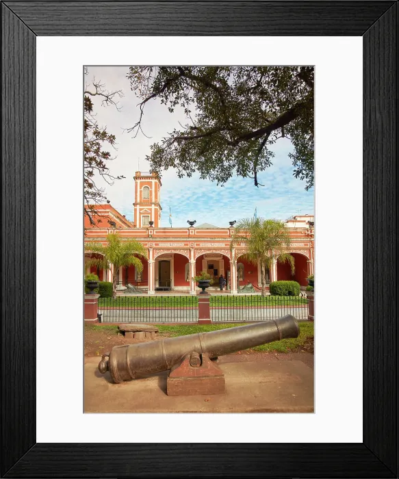 Framed Print : The main facade of the National Historical Museum (Museo Historico Nacional) in San Telmo, Buenos Aires, Argentina Framed Print : The main facade of the National Historical Museum (Museo Historico Nacional) in San Telmo, Buenos Aires, Argentina