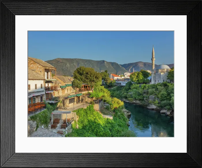 Framed Print : Mostar, Bosnia Framed Print : Mostar, Bosnia