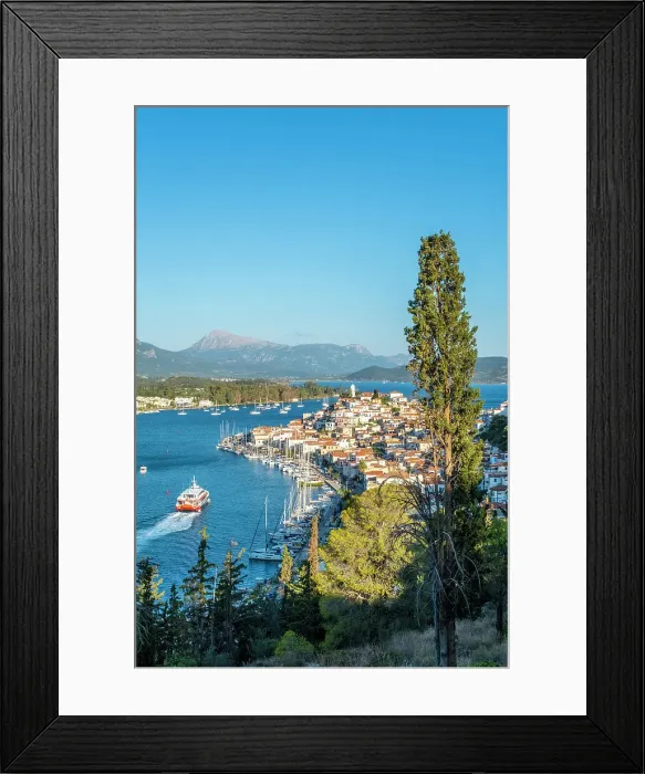 Framed Print : Poros Island, Saronic Islands, Greece Framed Print : Poros Island, Saronic Islands, Greece