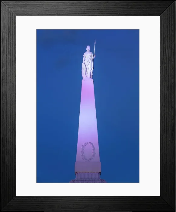 Framed Print : The Pyramid of May illuminated at twilight, Plaza de Mayo, Buenos Aires, Argentina Framed Print : The Pyramid of May illuminated at twilight, Plaza de Mayo, Buenos Aires, Argentina