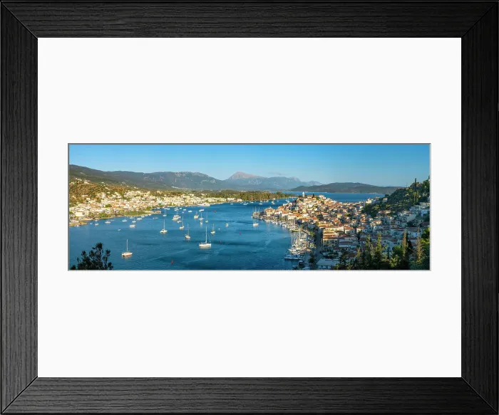 Framed Print : Poros Island, Saronic Islands, Greece Framed Print : Poros Island, Saronic Islands, Greece