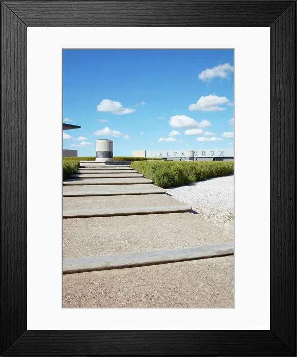 Framed Print : The Alfa Crux winery (former O. Fournier), Eugenio Bustos, Valle de Uco, Mendoza, Argentina Framed Print : The Alfa Crux winery (former O. Fournier), Eugenio Bustos, Valle de Uco, Mendoza, Argentina