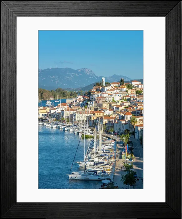 Framed Print : Poros Island, Saronic Islands, Greece Framed Print : Poros Island, Saronic Islands, Greece
