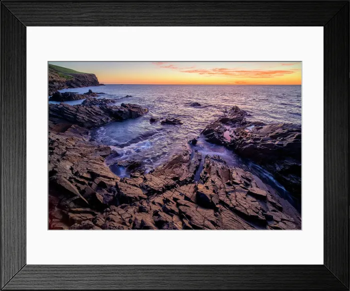 Framed Print : Australia, Tasmania, Stanley, coastal sunrise Framed Print : Australia, Tasmania, Stanley, coastal sunrise
