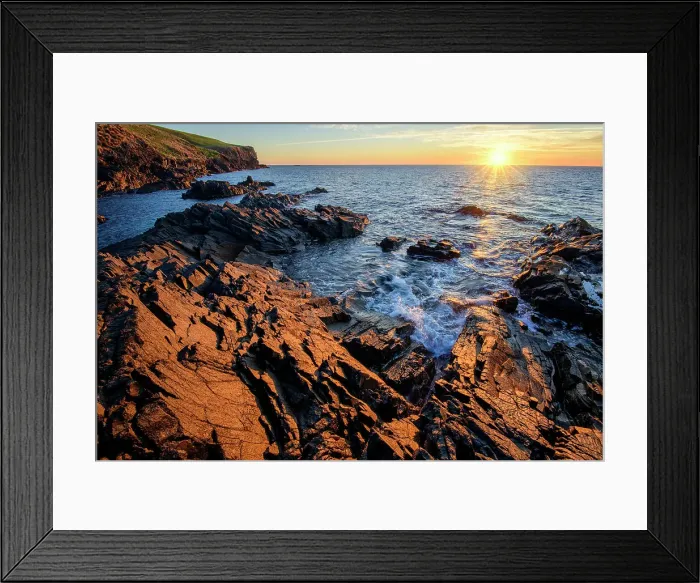 Framed Print : Australia; Tasmania; Stanley; Bass strait; sunrise Framed Print : Australia; Tasmania; Stanley; Bass strait; sunrise