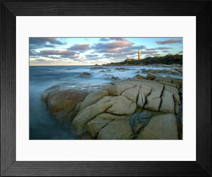 Framed Print : Australia, Tasmania, East Coast, Bay of Fires, Eddystone, lighhouse Framed Print : Australia, Tasmania, East Coast, Bay of Fires, Eddystone, lighhouse